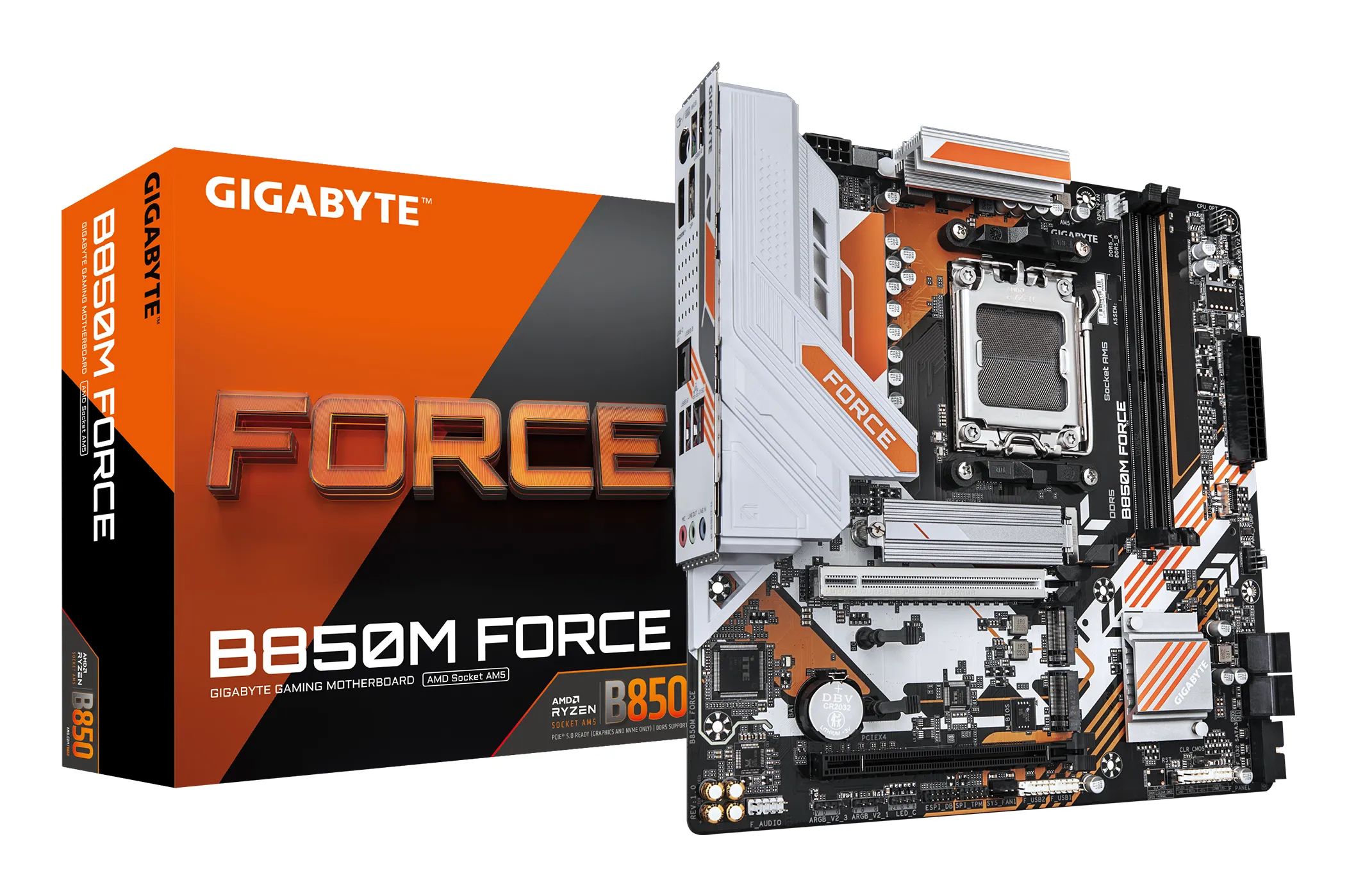 Gigabyte B850M FORCE DDR5 AM5 mATX Motherboard