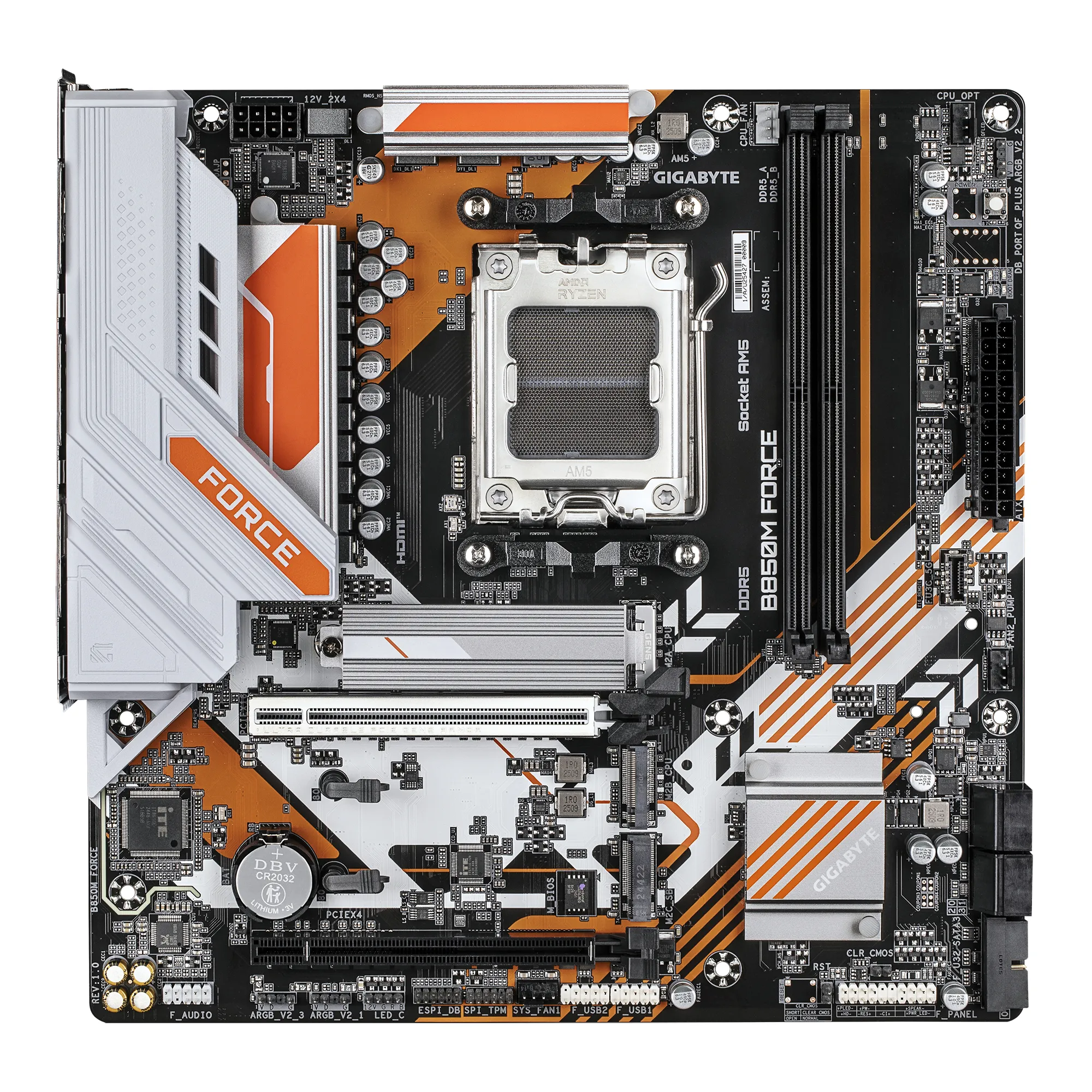 Gigabyte B850M FORCE DDR5 AM5 mATX Motherboard