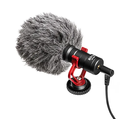 Boya 2.4GHz on-camera -wireless microphone