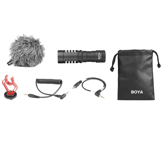 Boya 2.4GHz on-camera -wireless microphone