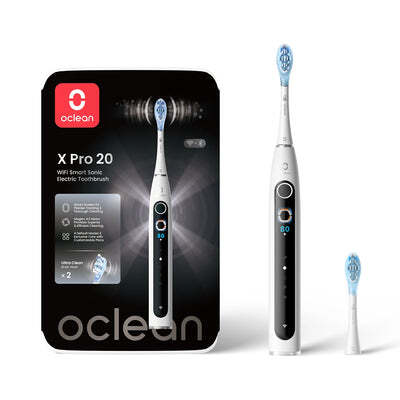 Oclean X Pro 20 S Electric Toothbrush, White