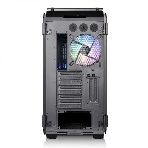 Thermaltake View 71 ARGB Edition full-tower chassi, med f&ouml;nster, med RGB-belysning, svart