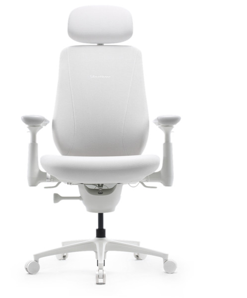 LiberNovo Maxis Electric Ergonomic Office Chair, Glacier