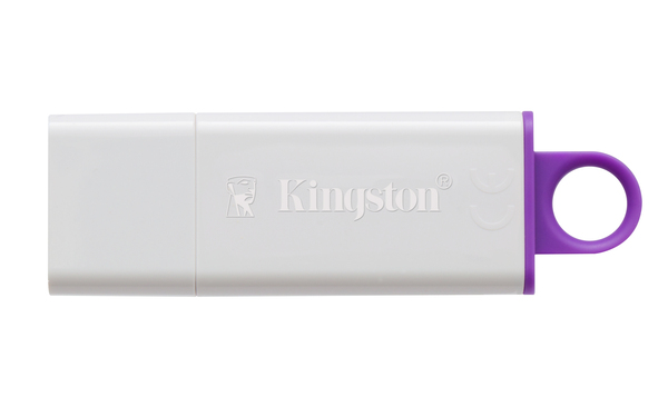 Kingston 64GB DataTraveler G4 USB 3.0 - memory stick, Violet/White