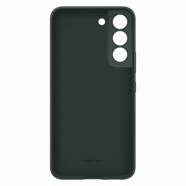 Samsung Galaxy S22 Silicone Cover - Case, Dark Green