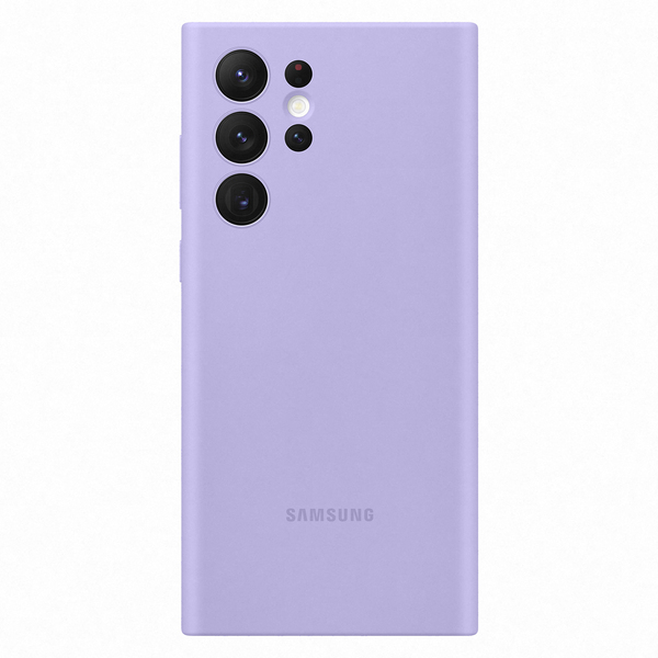 Samsung Galaxy S22 Ultra Silicone Cover -suojakuori, Lavender Samsung Galaxy S22 Ultra Silicone Cover -suojakuori, Lavender