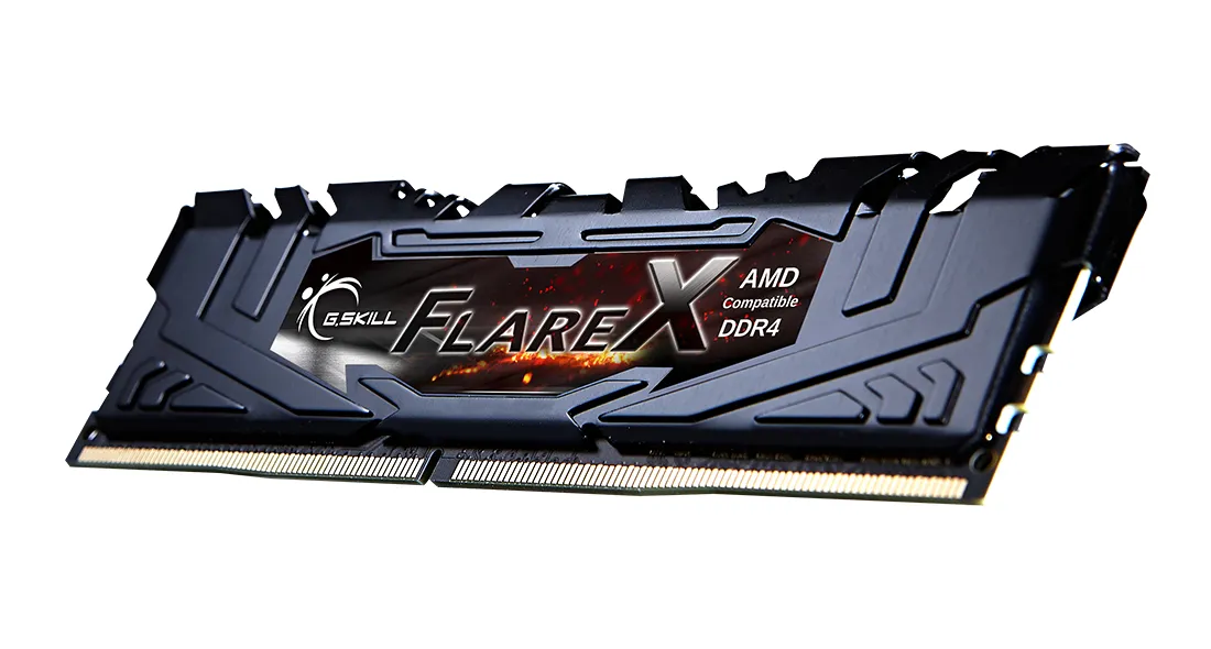 G.Skill Flare X AMD 32GB (2 x 16GB) DDR4 3200MHz, CL16 - memory, Black