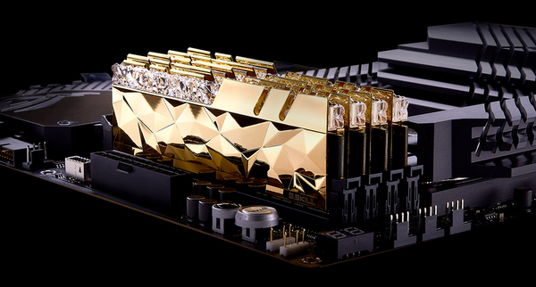 G.Skill Trident Z Royal Elite 64GB (4 x 16GB) DDR4 3600 MHz, CL16 - memory, Gold