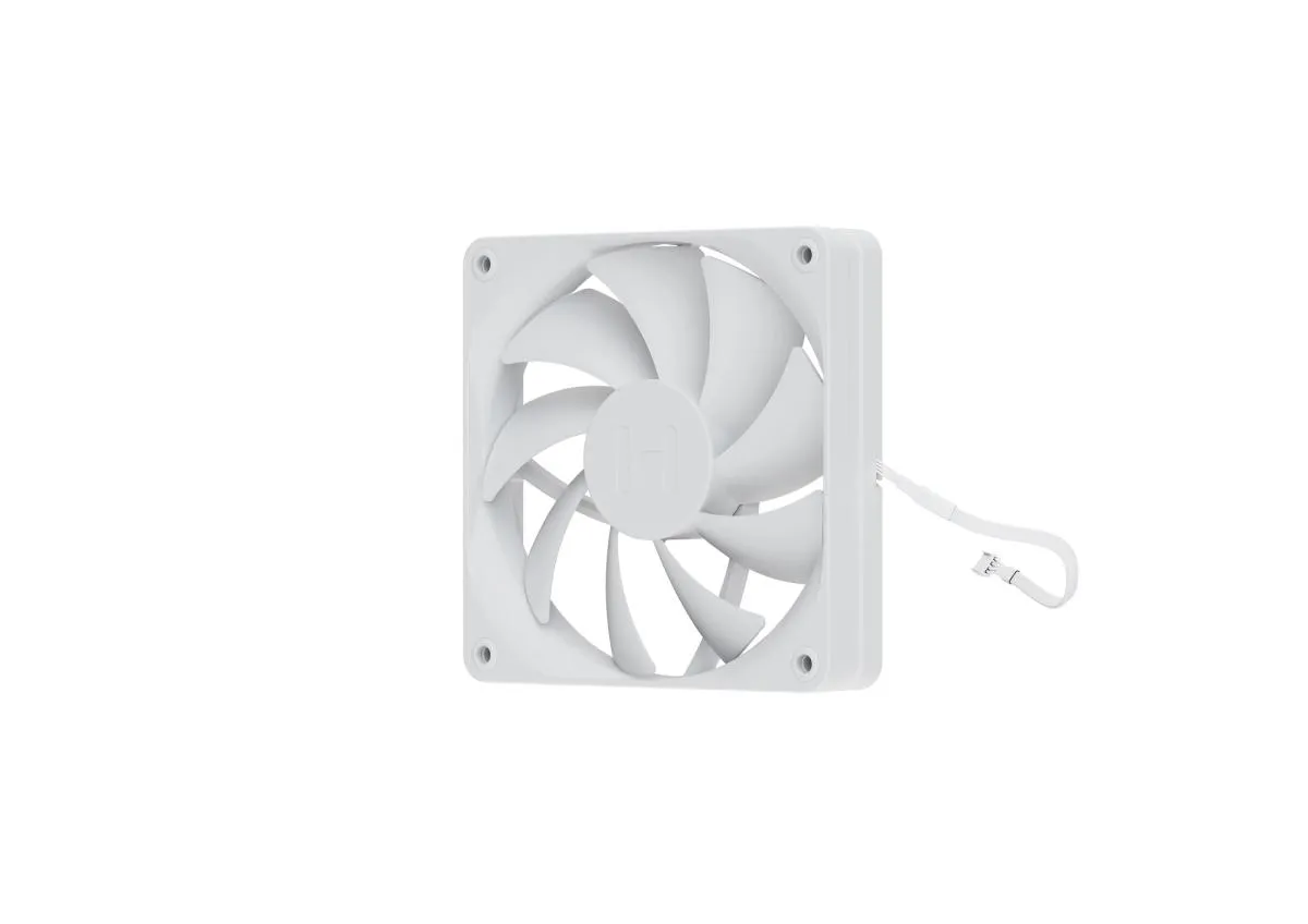 HYTE FA12 PWM ARGB Fan Kit, Fluid Dynamic Bearing, 120mm, 4-pack, White