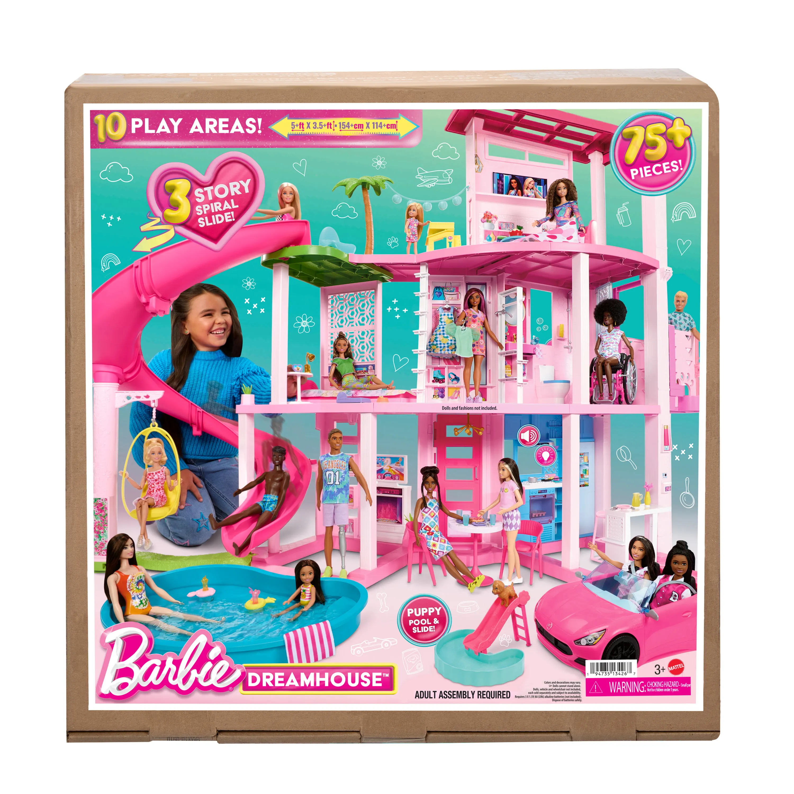 Mattel Barbie dream mansion play building