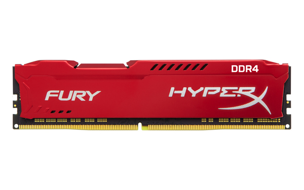 Kingston 32GB (2x16GB) HyperX Fury, DDR4 2666MHz - Red