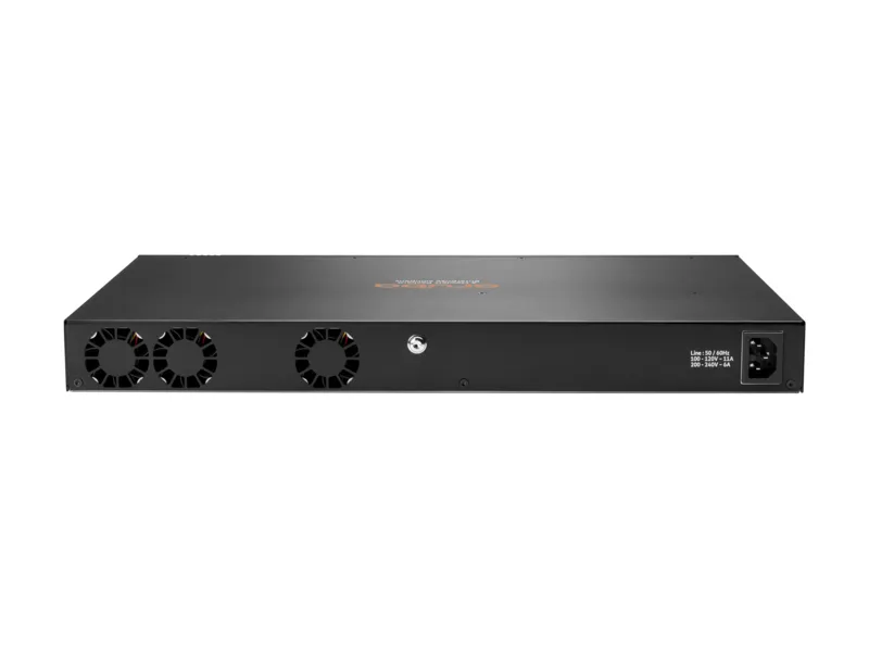 HPE Aruba 6300F - Kytkin - L3 - Hallinnoitu - 24 x 10/100/1000 (PoE+) + 4 x 50 Gigabit Ethernet SFP56 - ilmavirtaus edest&auml; taaksep&auml;in - r&auml;kkiin asennettava - Po