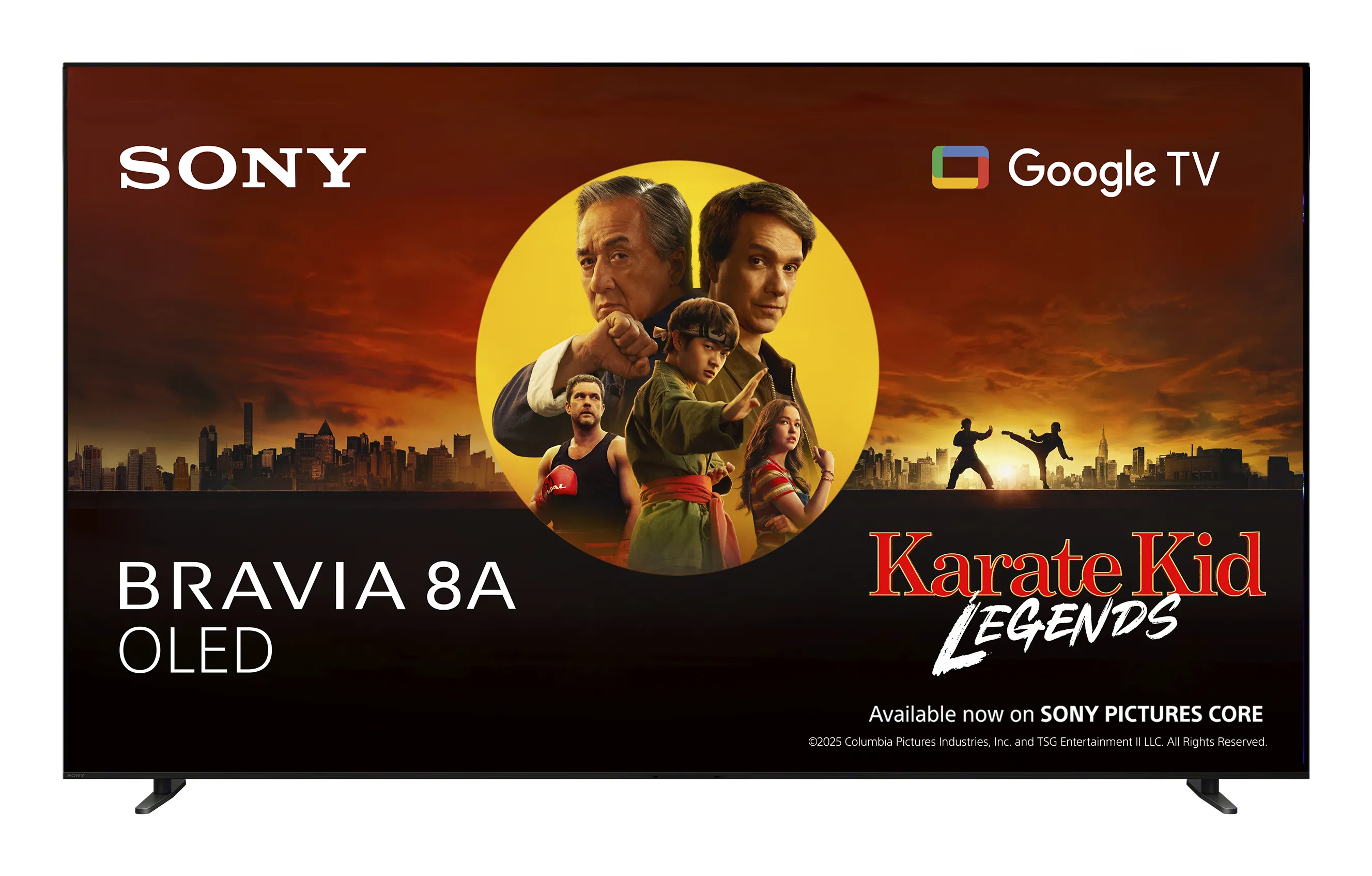 Sony Bravia 8 K55XR8AB 55" 4K OLED Google TV, 120 Hz, Dolby Vision, HDR10