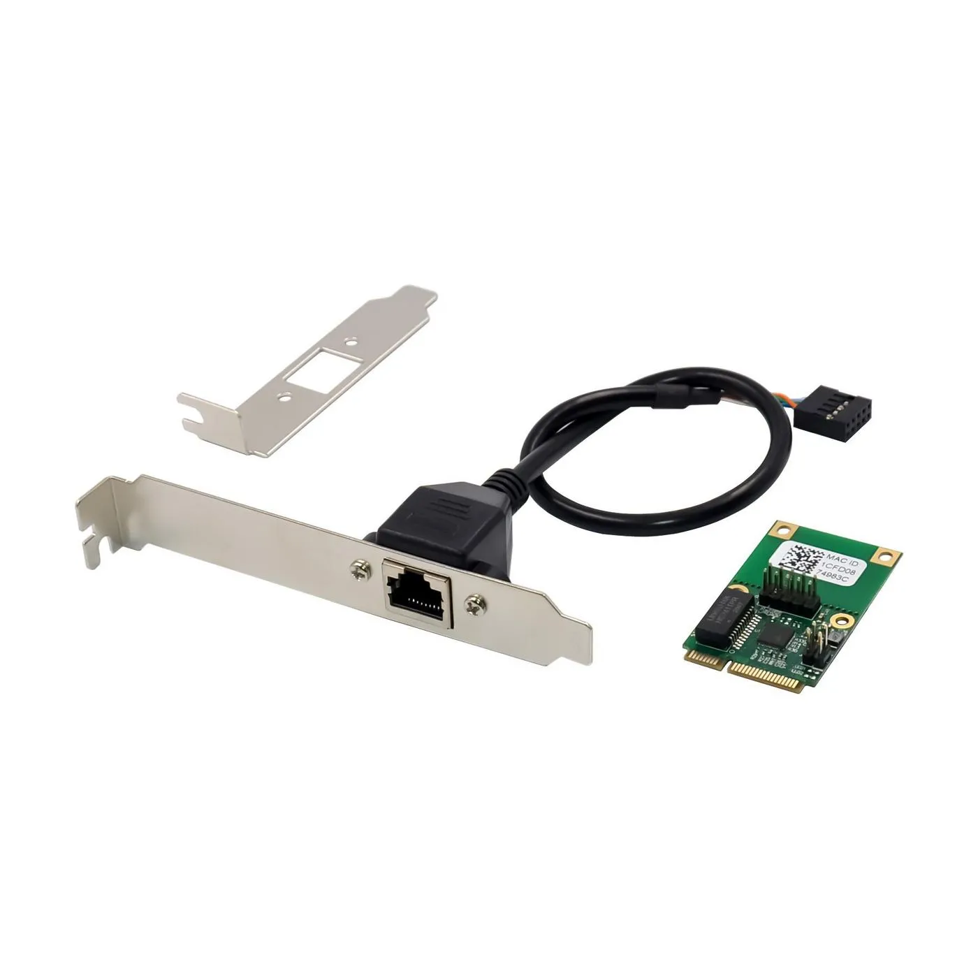 MICROCONNECT Mini PCI Express Realtek RTL8125B 2.5 Gigabit - Network Interface Card