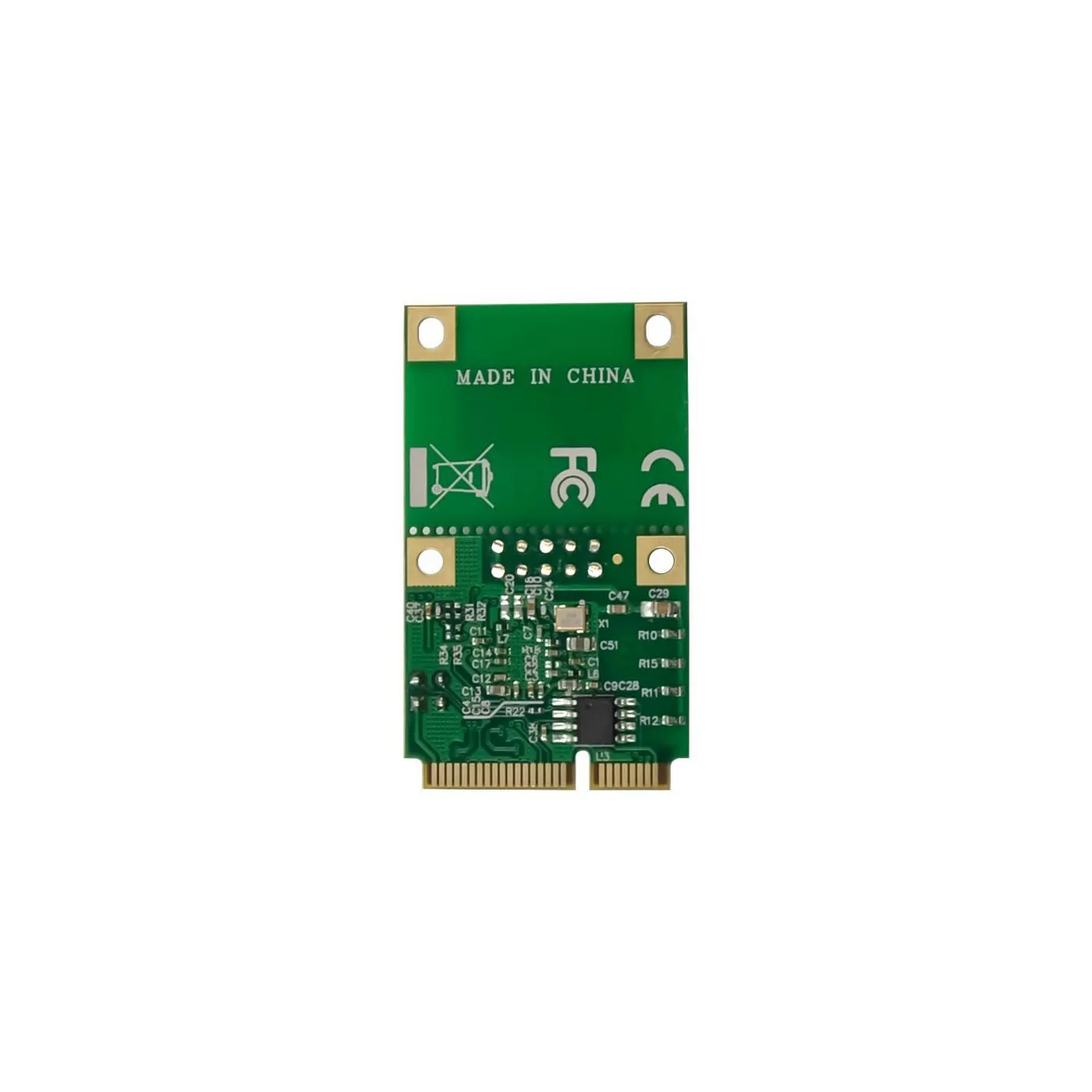 MICROCONNECT Mini PCI Express Realtek RTL8125B 2.5 Gigabit - Network Interface Card