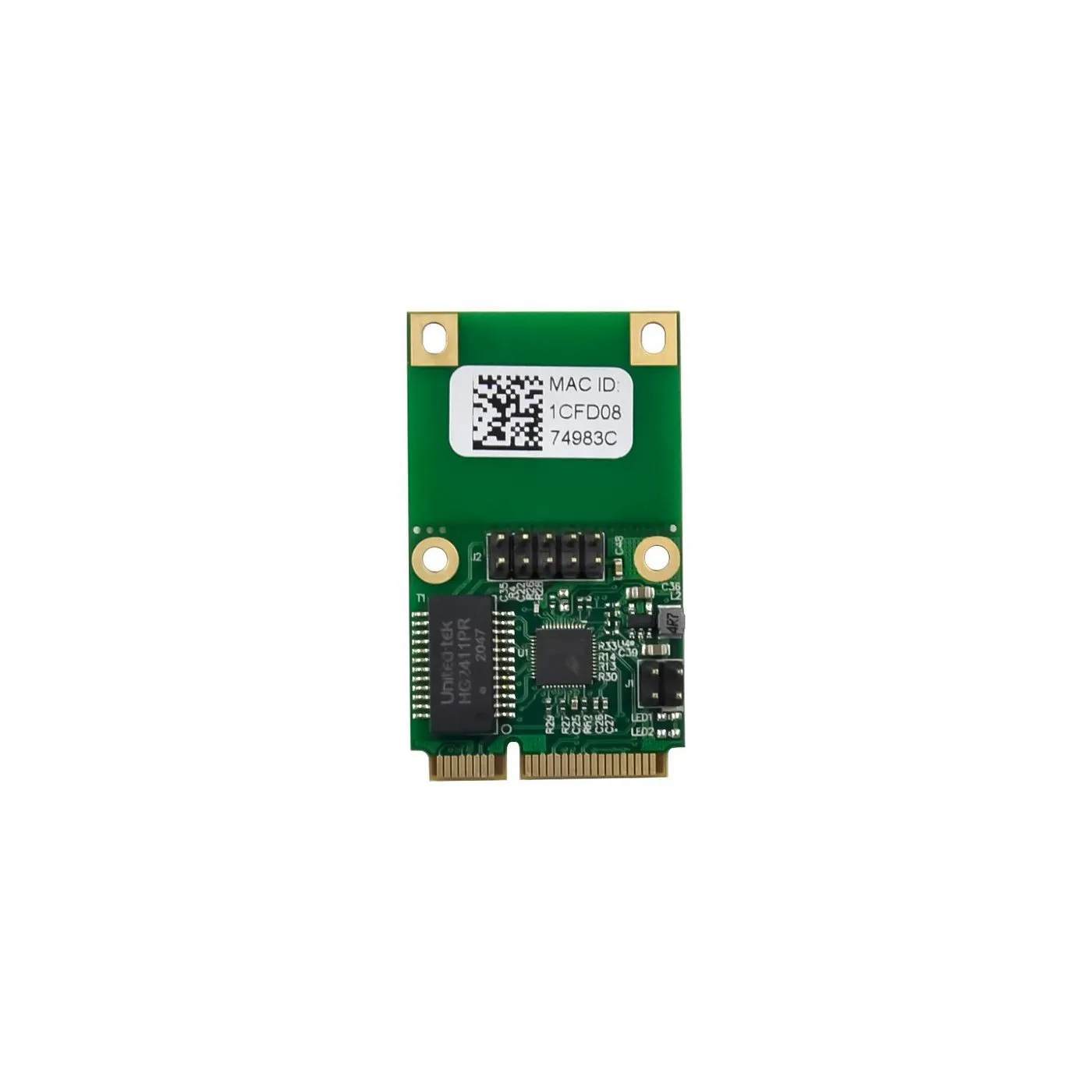 MICROCONNECT Mini PCI Express Realtek RTL8125B 2.5 Gigabit - Network Interface Card