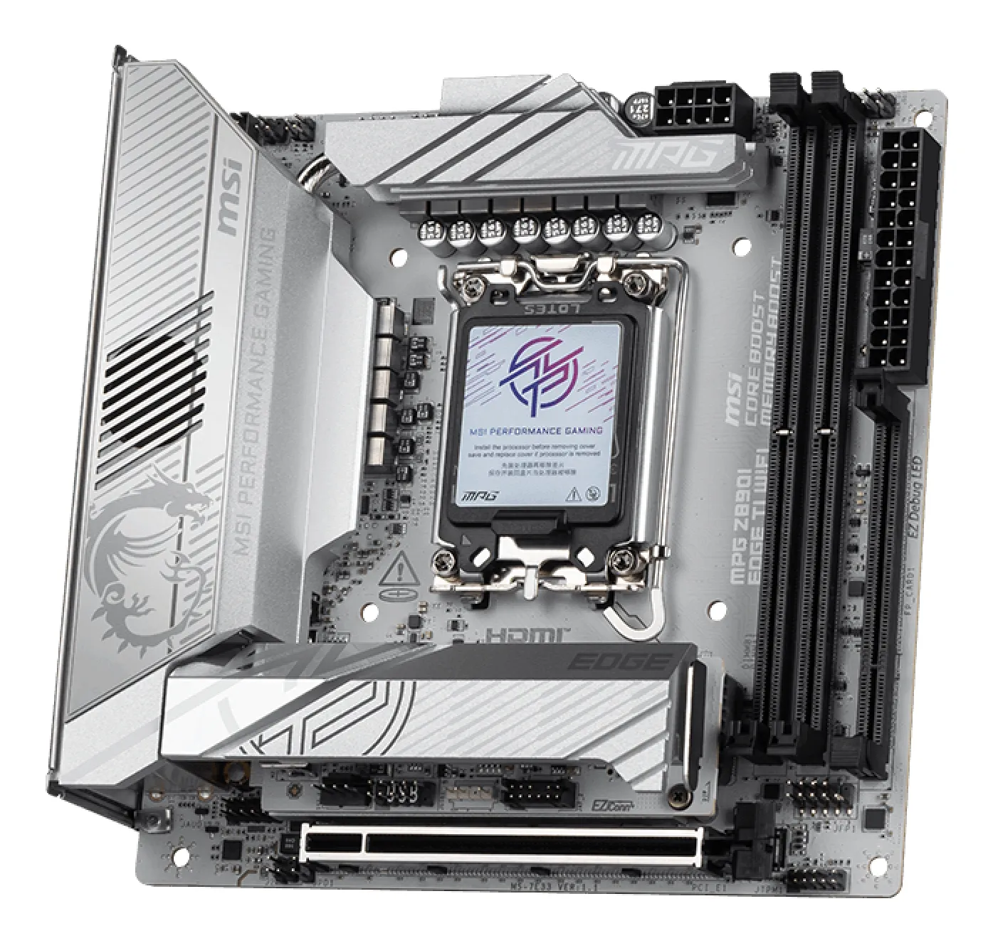 MSI MPG Z890I EDGE TI WIFI Mini-ITX - motherboard