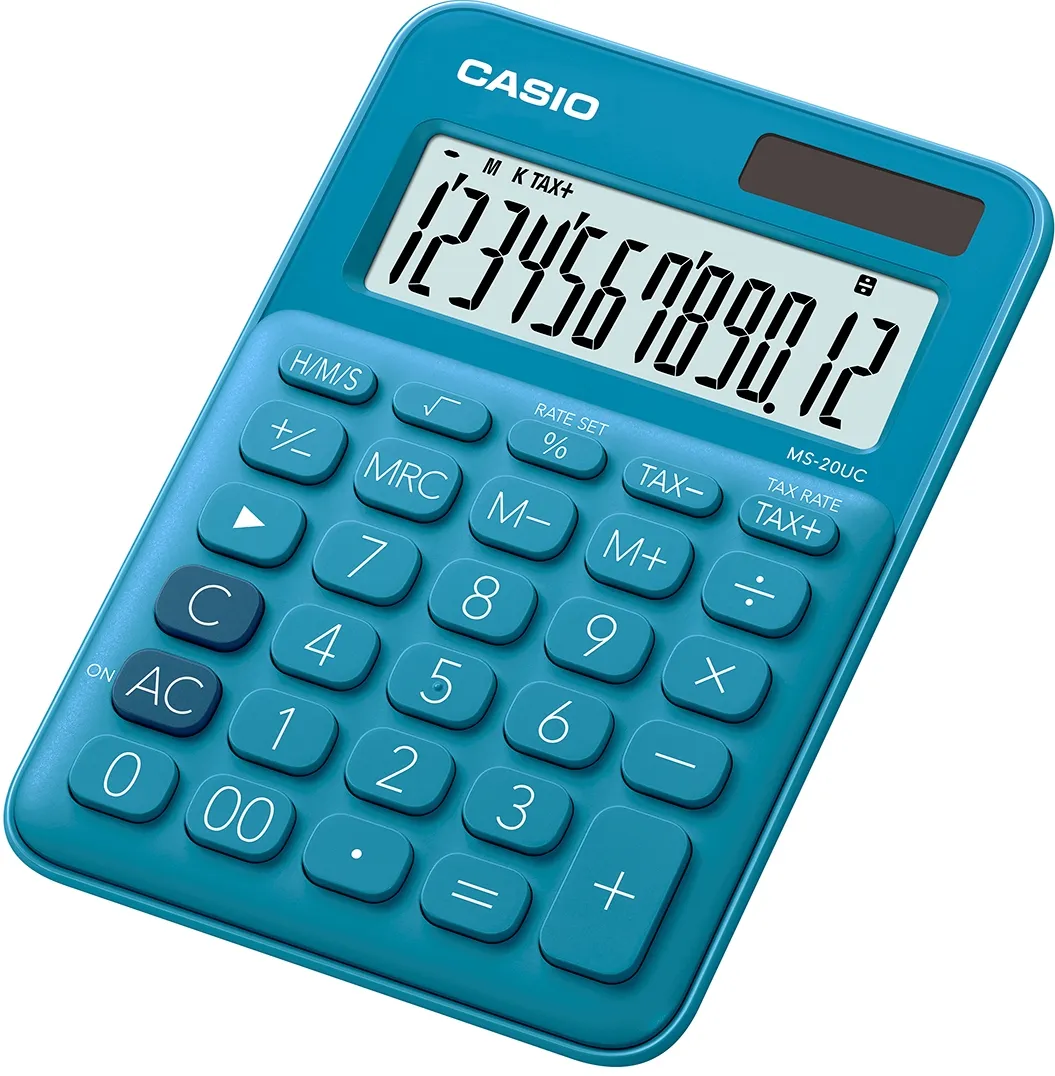 Calculator Casio MS-20UC blue