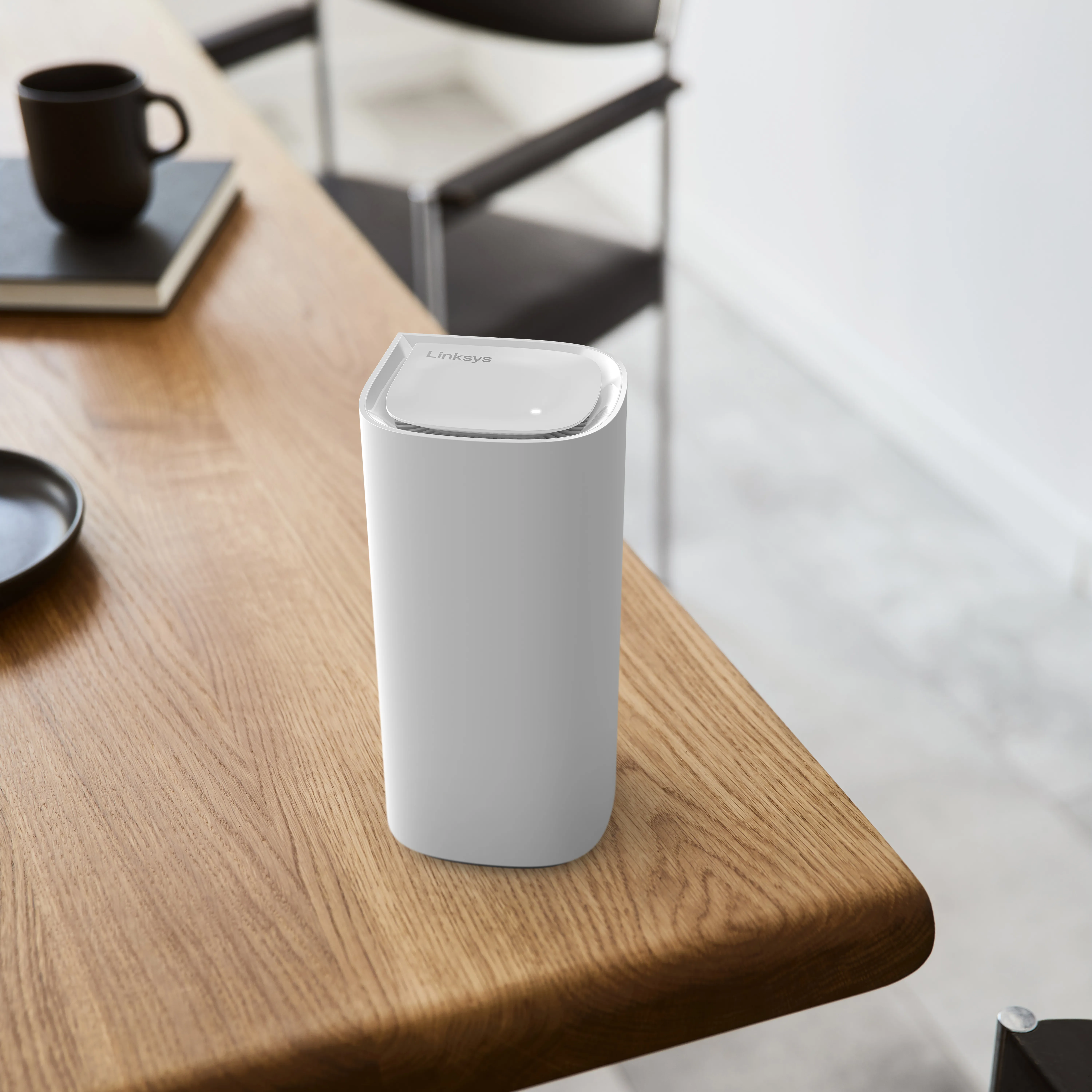 Linksys Velop Pro 6E MX6202-KE mesh WiFi-system, Wi-Fi 6E, Tri-band, 2 st, vit