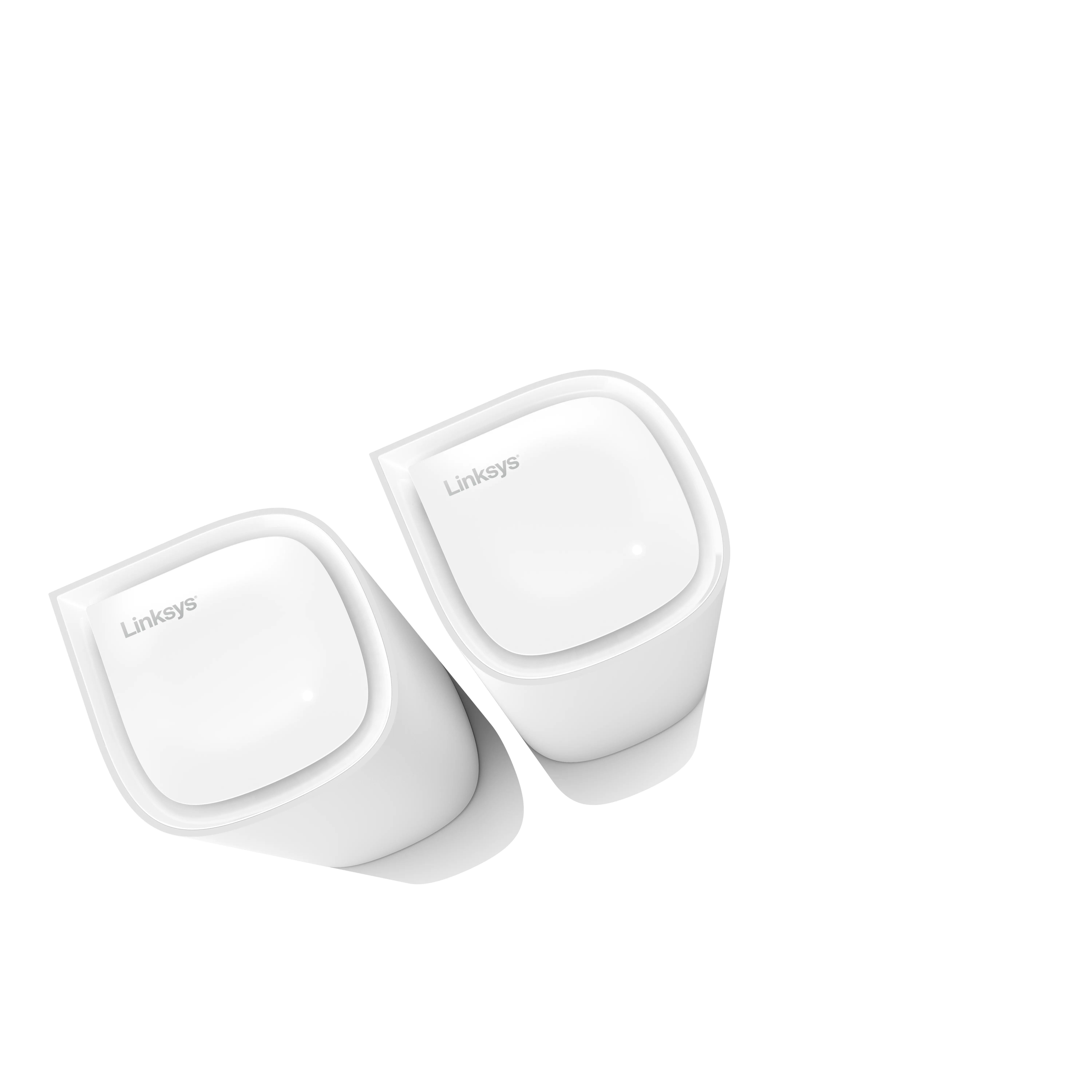 Linksys Velop Pro 6E MX6202-KE mesh WiFi-system, Wi-Fi 6E, Tri-band, 2 st, vit