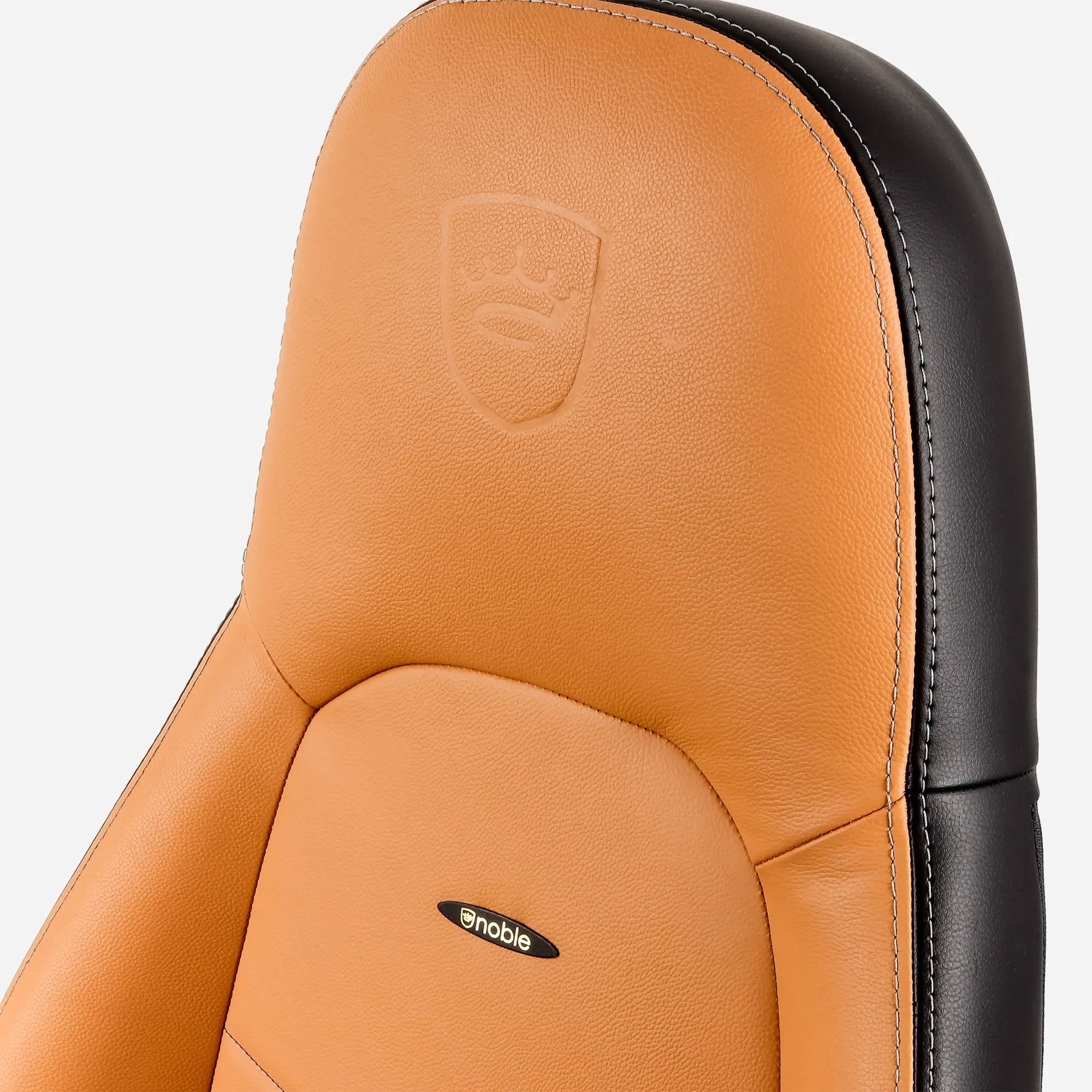 Noblechairs ICON Real Leather - gaming chair, cognac/black