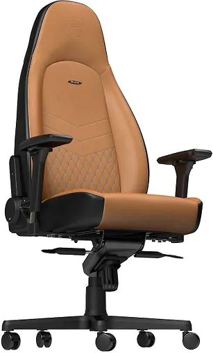 Noblechairs ICON Real Leather - gaming chair, cognac/black