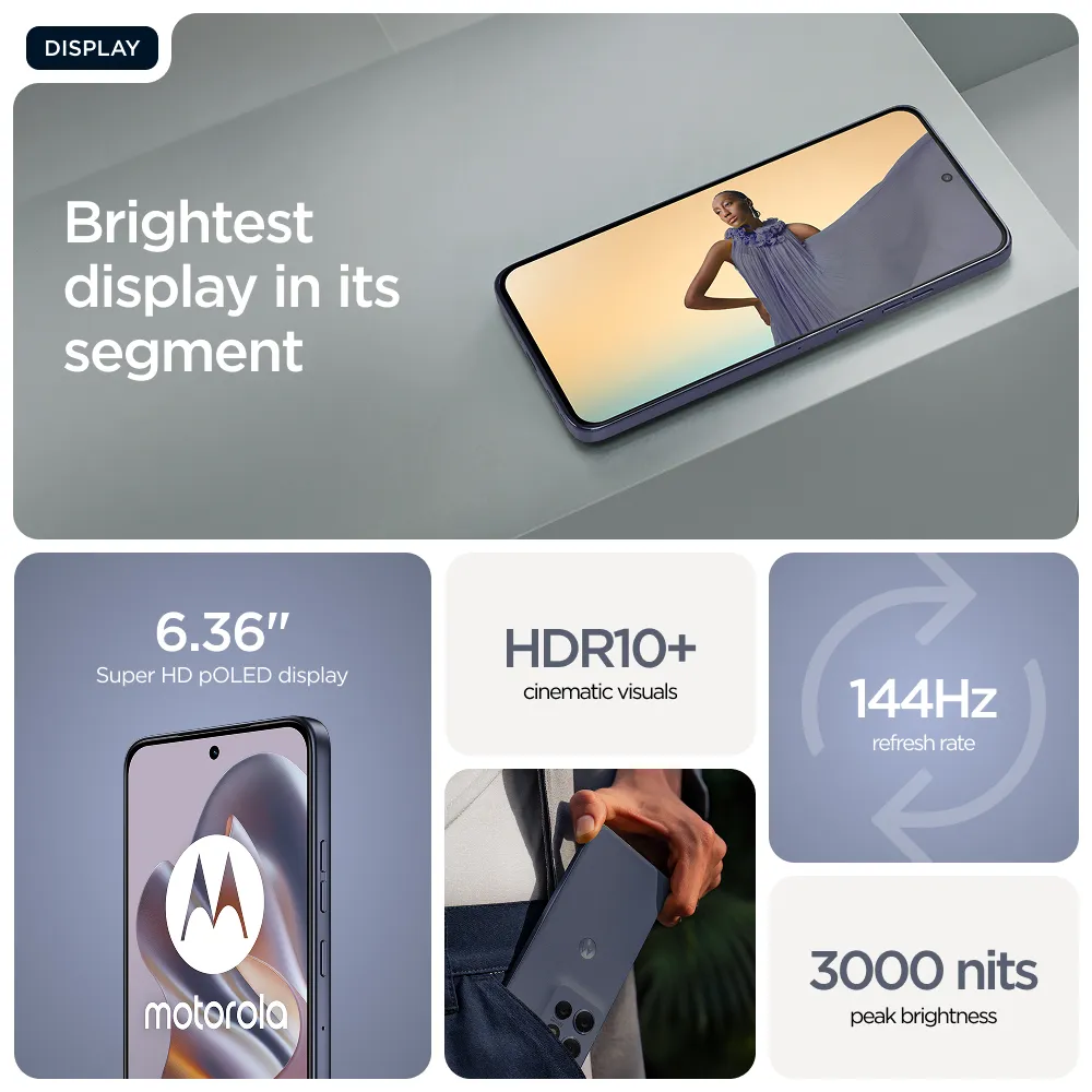 Motorola Edge 60 Neo 12/256GB, Pantone Grisaille