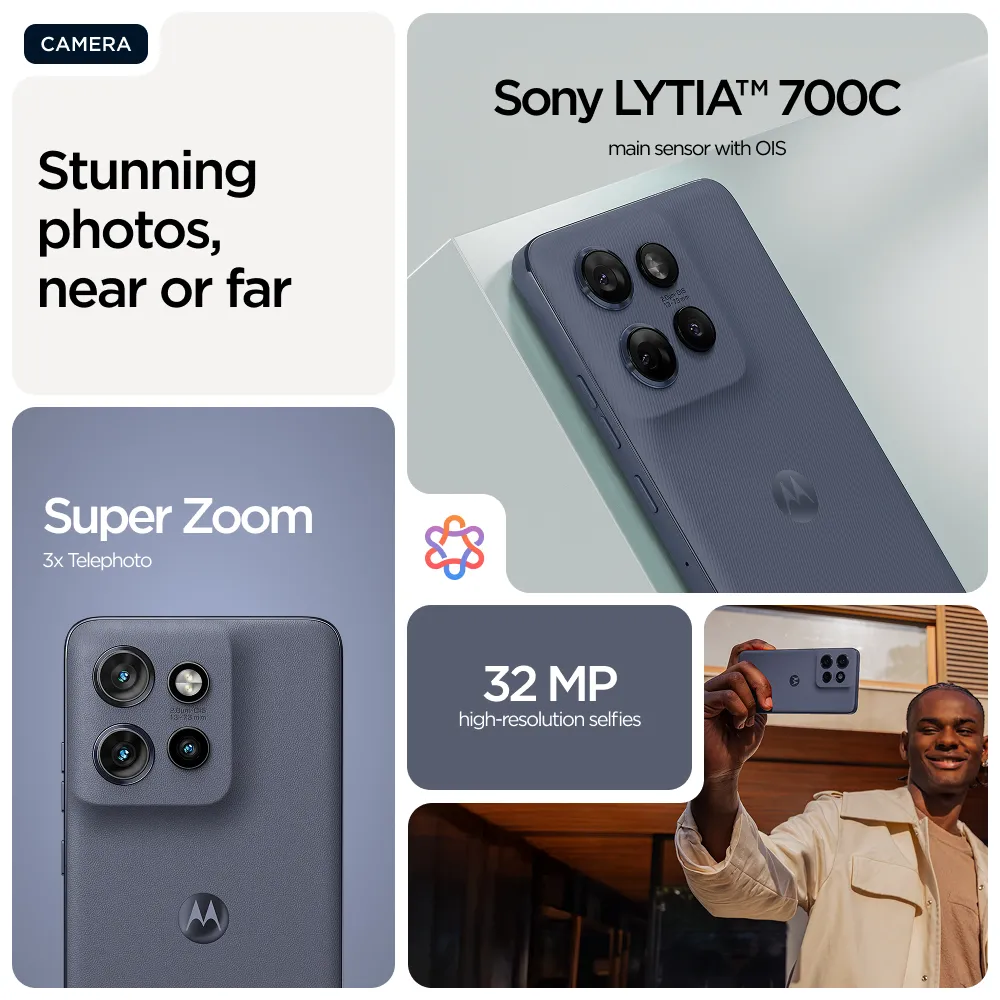 Motorola Edge 60 Neo 12/256GB, Pantone Grisaille