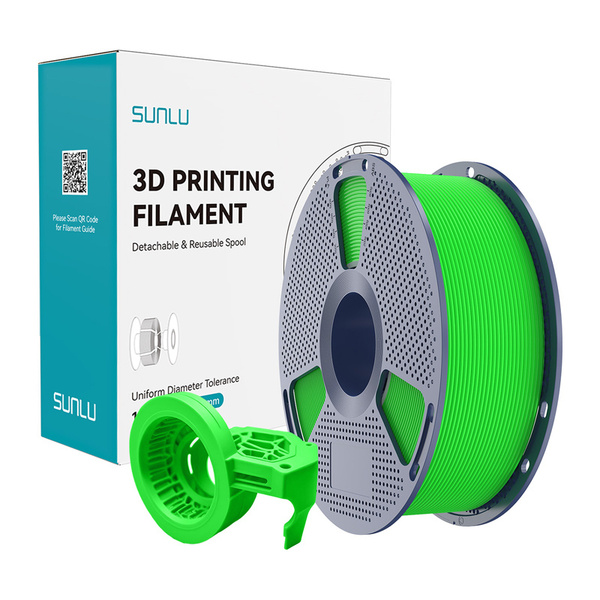SUNLU PETG, matta, 1.75 mm, 1 kg -3D-tulostusfilamentti, vihre&auml;