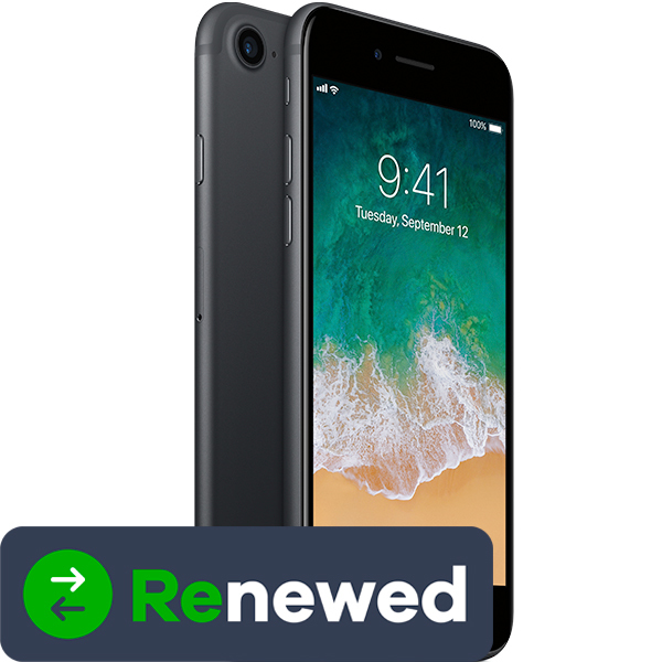 Renewed Apple iPhone 7 128GB - Black