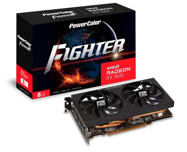PowerColor Radeon RX 7600 Fighter 8 GB grafikkort