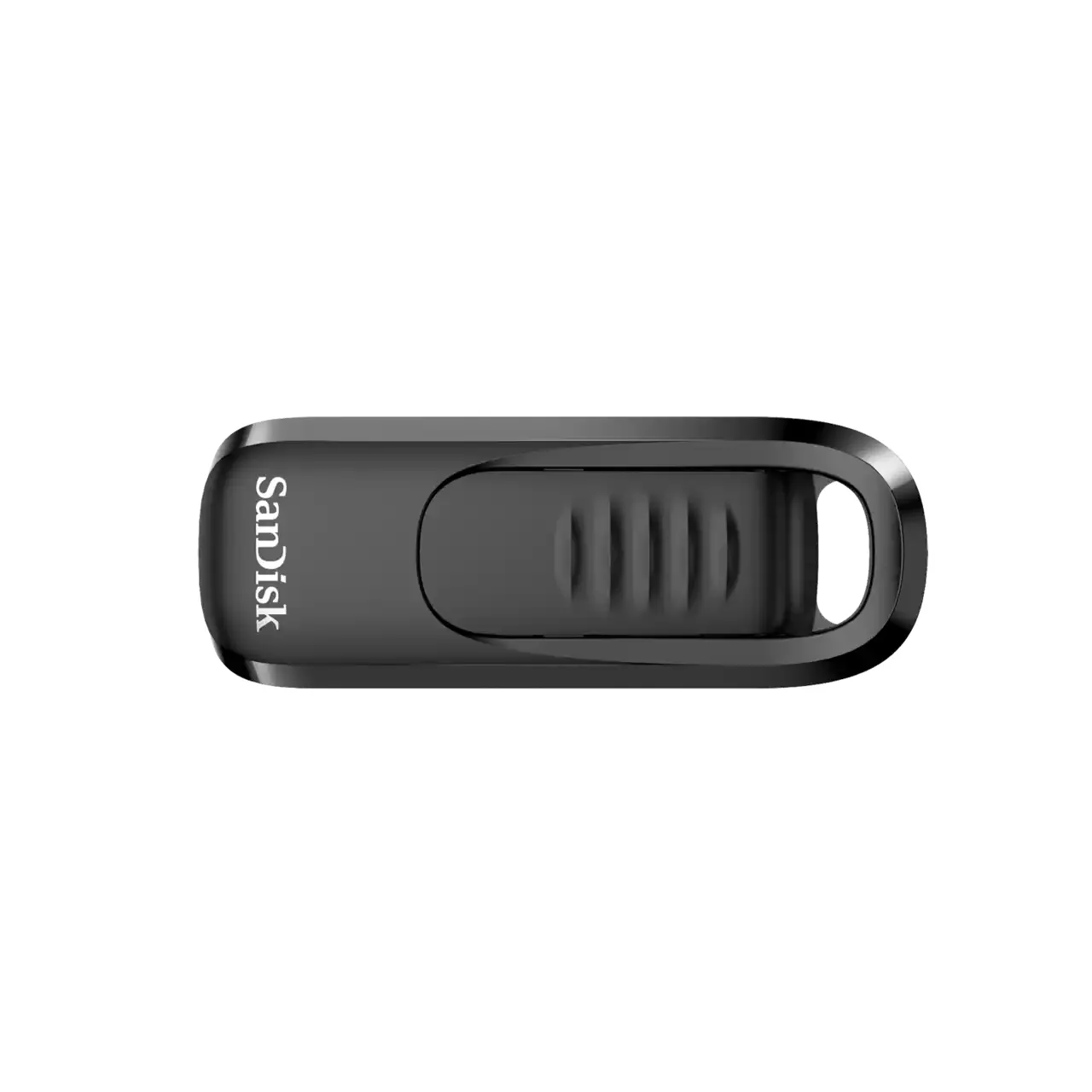 SanDisk Ultra Slider USB-C 3.2 Gen 1 64 Gt -muistitikku, musta