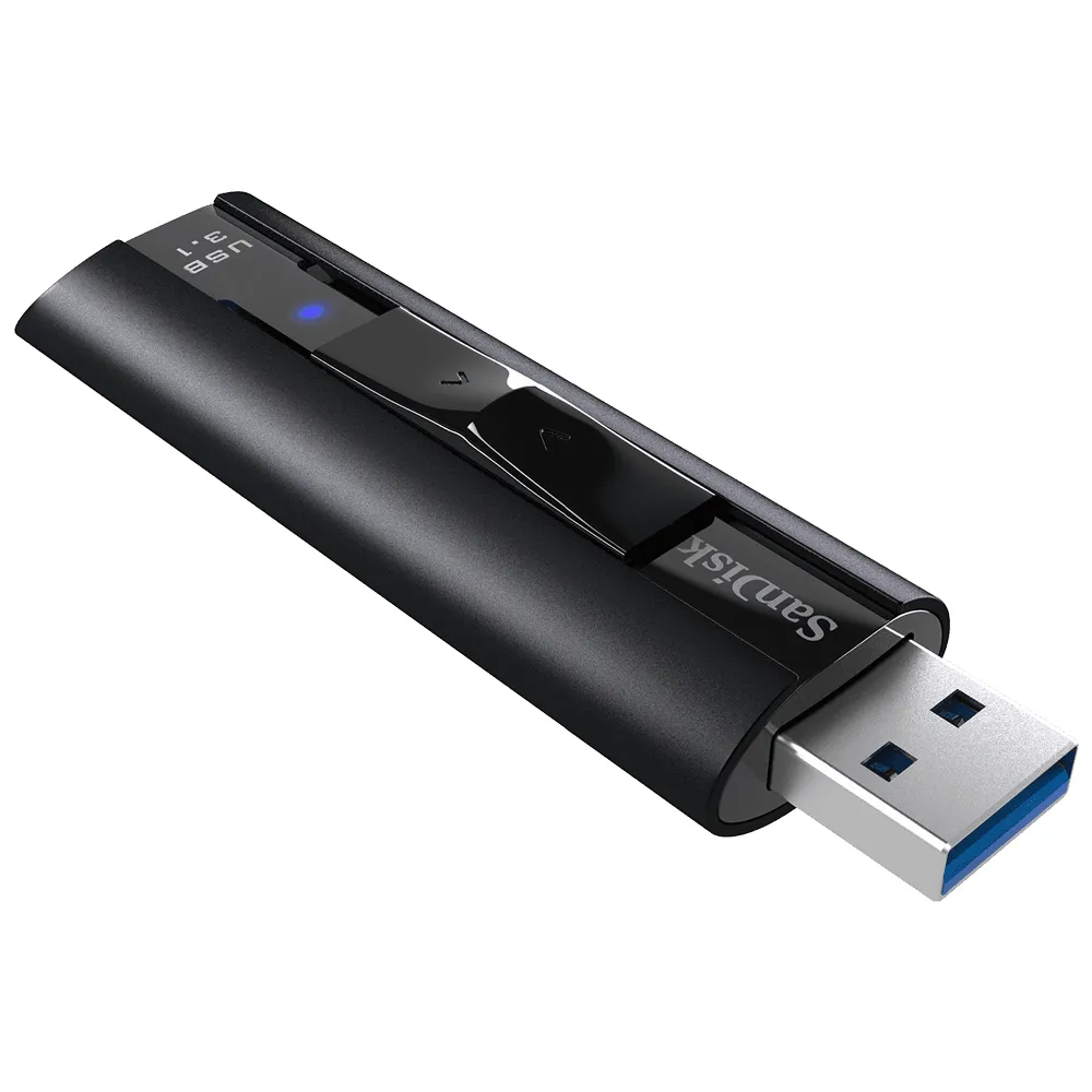 SanDisk 256GB Extreme PRO USB 3.1 - memory stick, Black