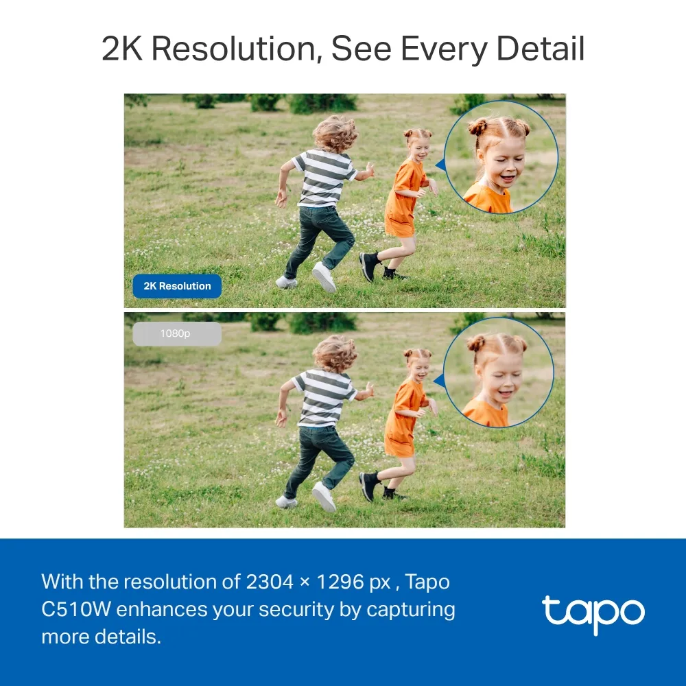 TP-Link Tapo C510W Wifi -valvontakamera ulkok&auml;ytt&ouml;&ouml;n