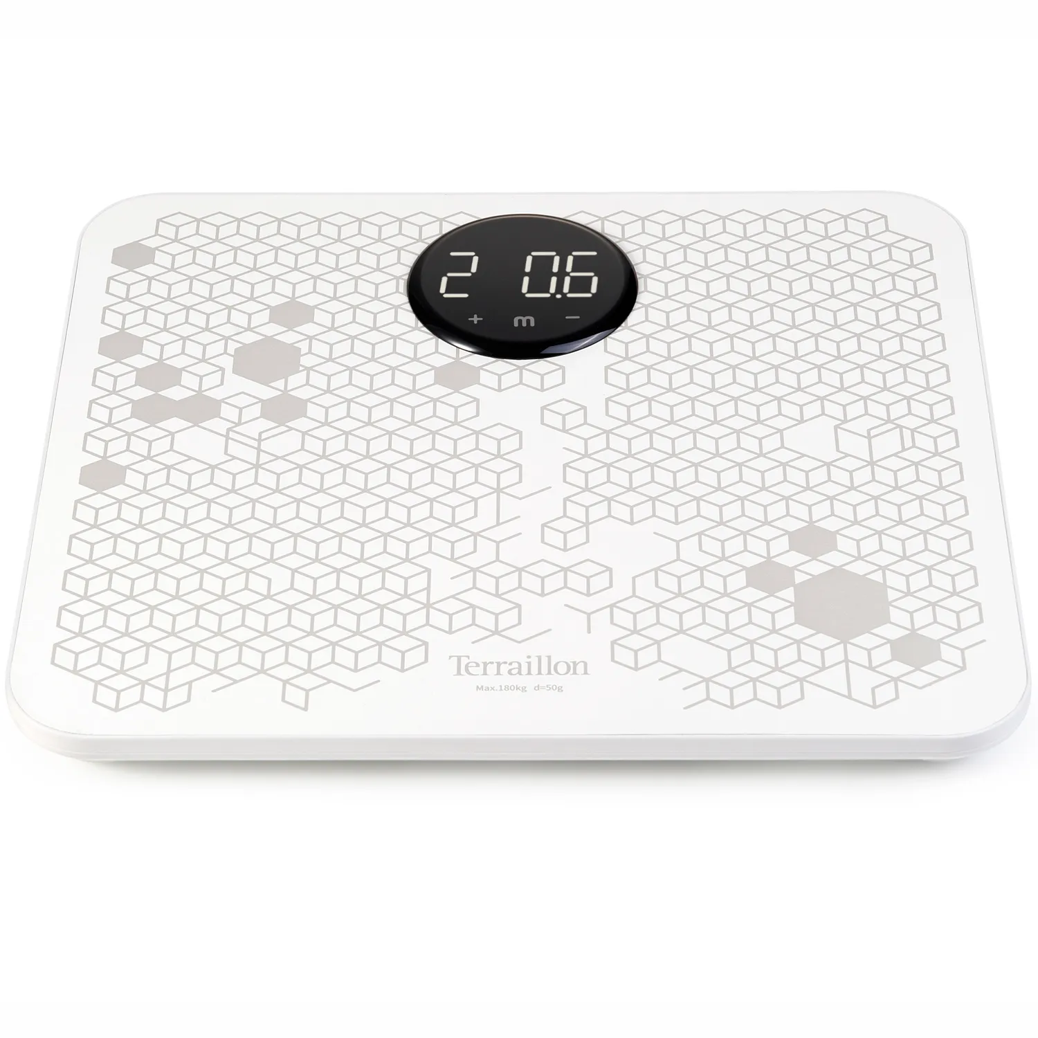 Terraillon power massager with electrical stimulation -person scale, 180 kg