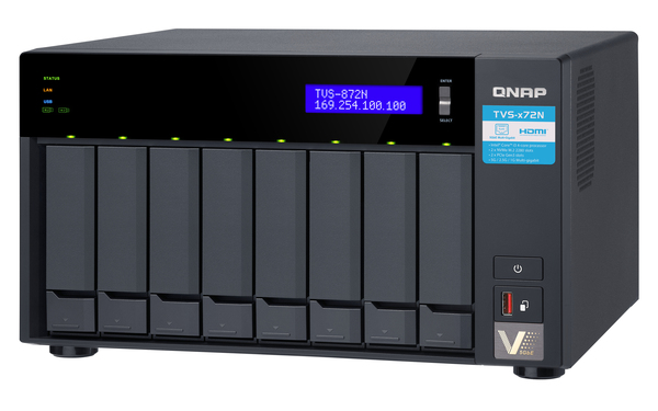 Qnap TVS-872N-I3-8G, 8-bay - Personal Cloud NAS