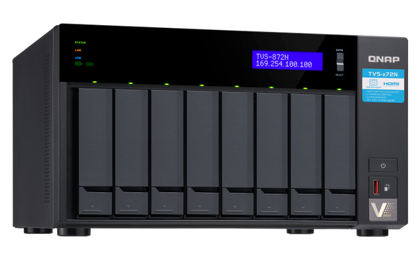 Qnap TVS-872N-I3-8G, 8-bay - Personal Cloud NAS
