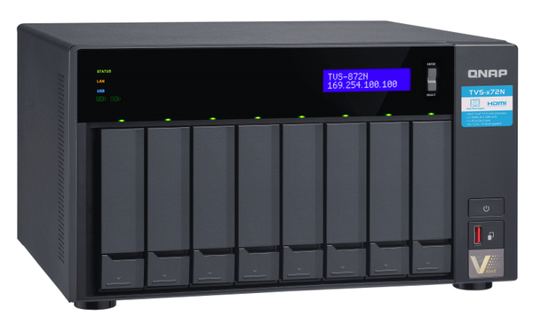 Qnap TVS-872N-I3-8G, 8-bay - Personal Cloud NAS