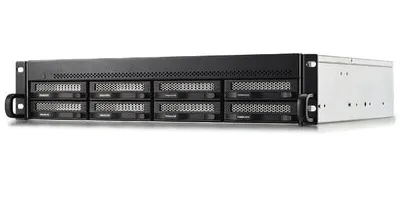 TERRAMASTER U8-500 Plus - NAS, musta