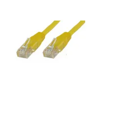 MicroConnect Cat6 UTP RJ45 10m Network Cable, Yellow