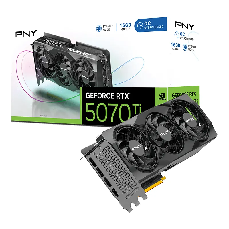 GK PNY GeForce RTX5070TI 16GB 3X OC + NVIDIA Bundle: Borderlands 4