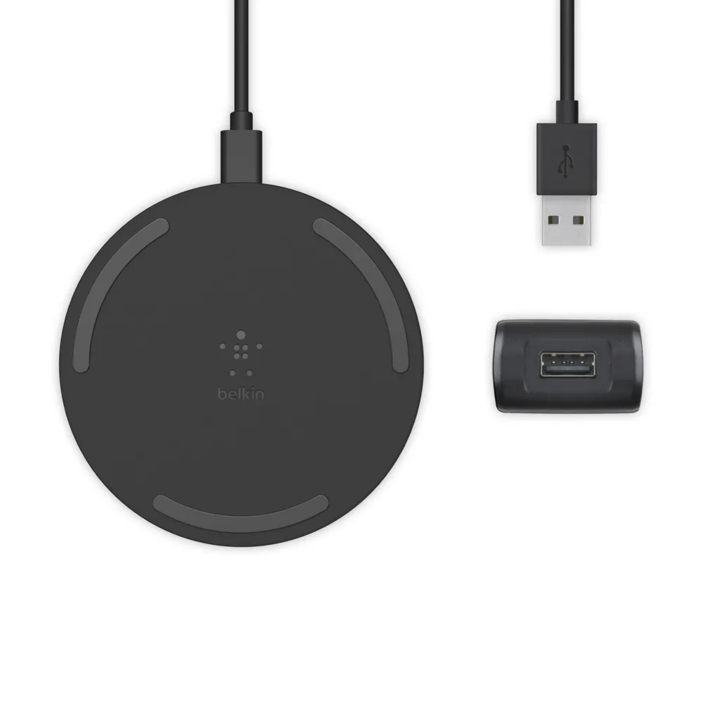 BELKIN 10W Wireless Charging Pad with PSU &amp; Micro USB Cable