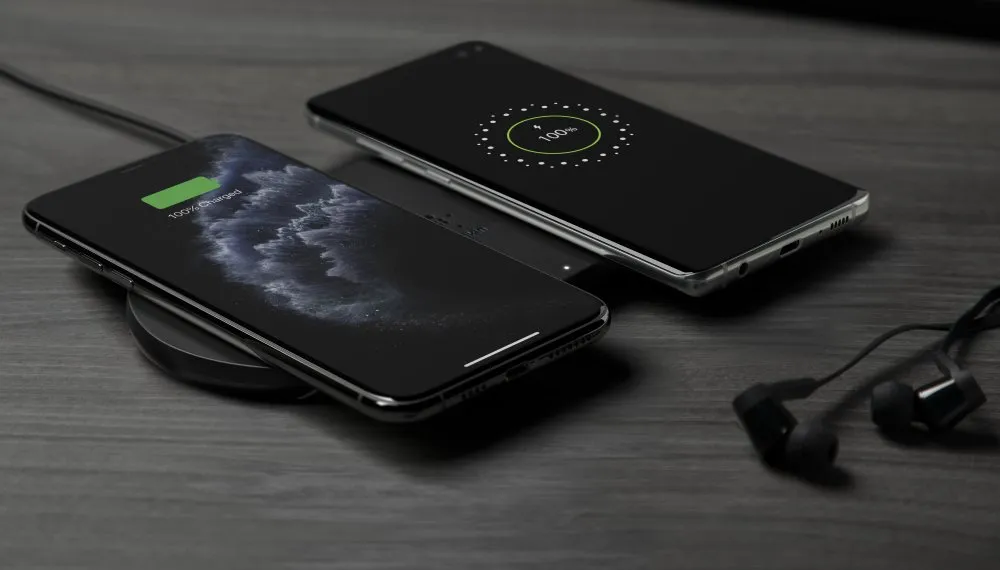 BELKIN 2x 10W Dual Wireless Charging Pad with PSU Barrel