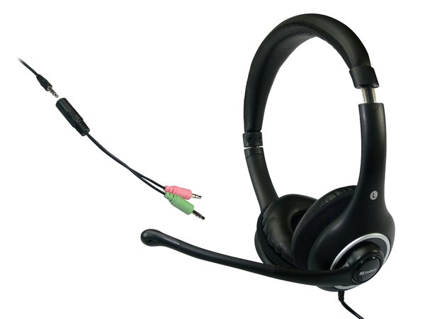 Plug'n Talk Headset Black