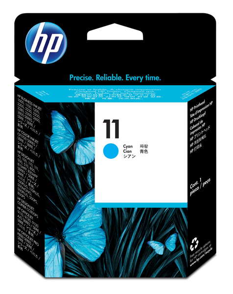 HP 11 printhead cyan DSJ10 20 50ps DSJ800Serie 500Serie