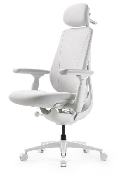 LiberNovo Maxis Electric ergonomisk kontorsstol, Glaci&auml;r