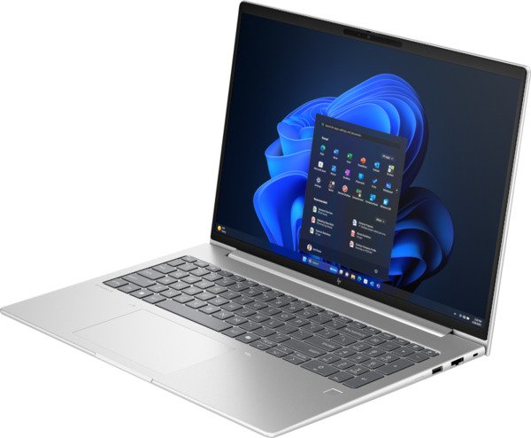 HP EliteBook 6 G1i 16.0" Ultra 5 225U, 16GB, 512GB, Win 11 Pro - Notebook, Silver with blue accents
