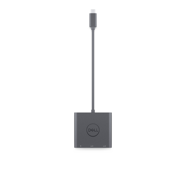 Dell Adapter - USB-C to Dual USB-A with Power Delivery