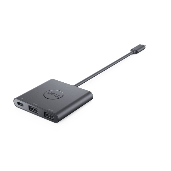 Dell Adapter - USB-C to Dual USB-A with Power Delivery