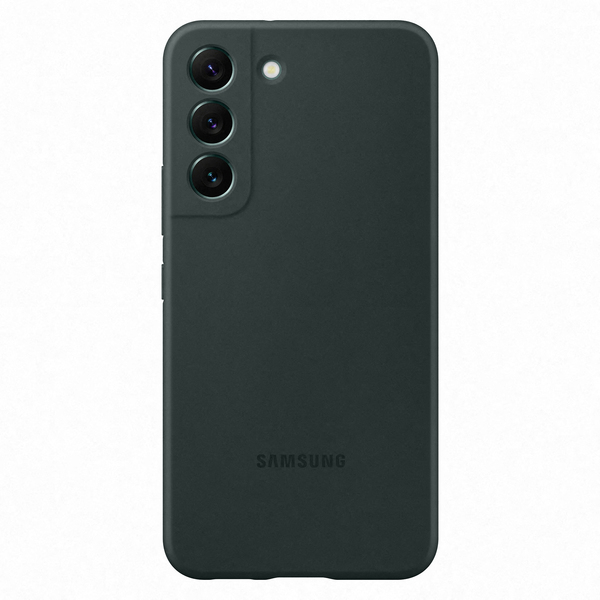 Samsung Galaxy S22 Silicone Cover - Case, Dark Green